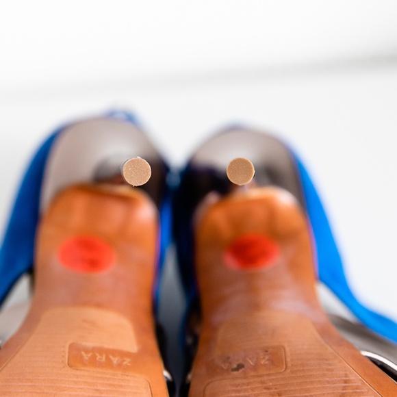 ZARA high heel sandals - 36 / US6 - NEW - Picture 5 of 8